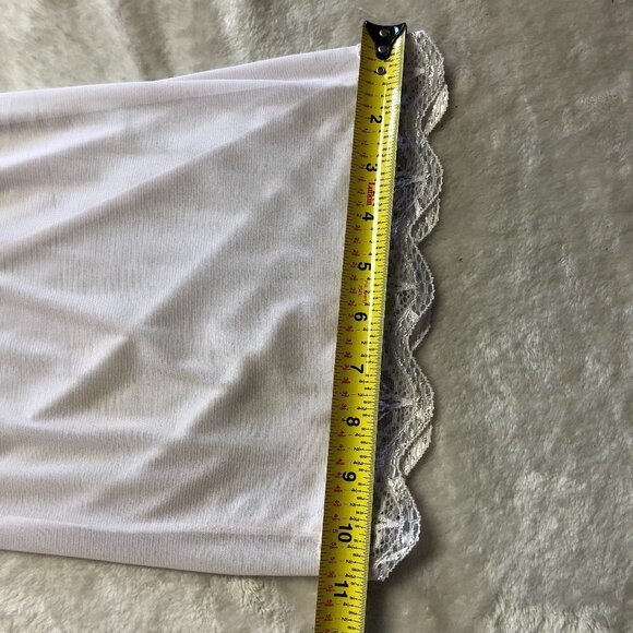 ABB Classic Pale Pink Lace & Sheer Netting Robe Size XL - Picture 15 of 15